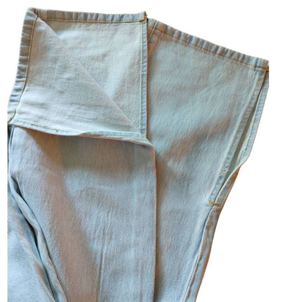 BLANKNYC The Cooper Light Wash Slim Straight Slit Jeans Sz 29 32” Classic 90s - Picture 5 of 7
